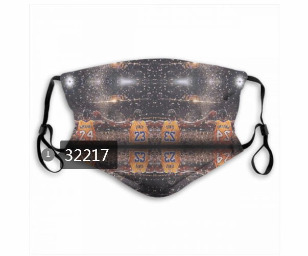 NBA 2020 Los Angeles Lakers7 Dust mask with filter